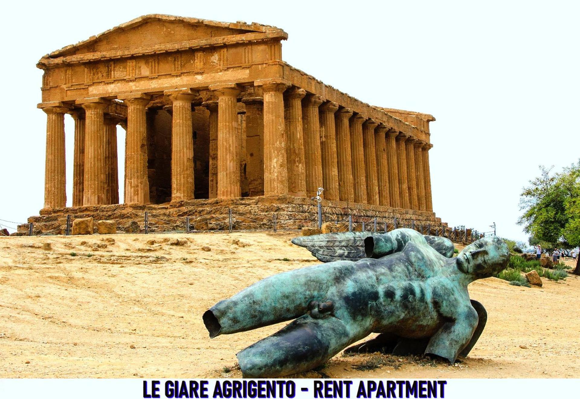 Ferienwohnung Le Giare Agrigent Exterior foto